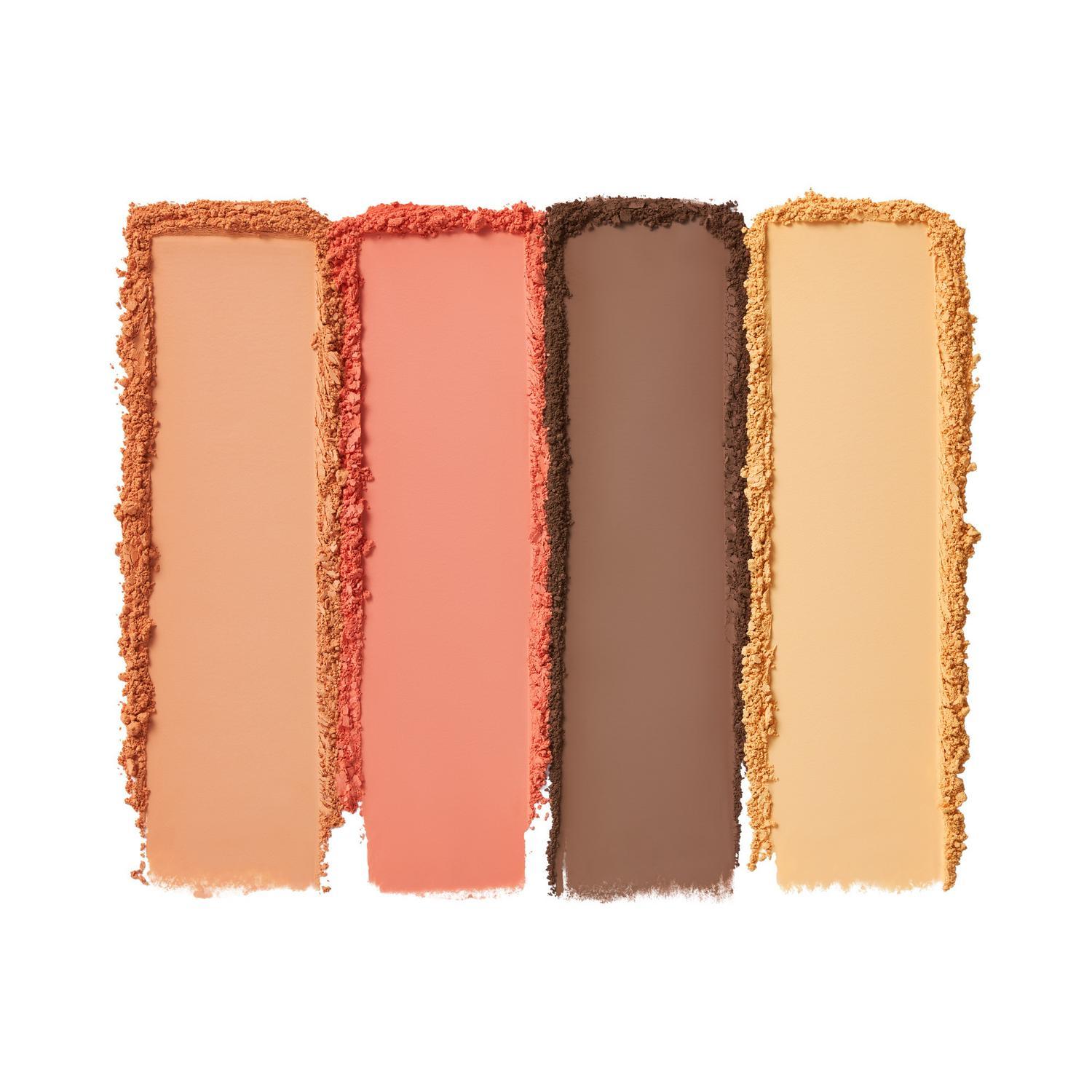 E.L.F. SET IT BRIGHT CORRECTING & BRIGHTENING SETTING POWDER QUAD (CUARTETO DE POLVO SUELTO PARA ROSTRO)